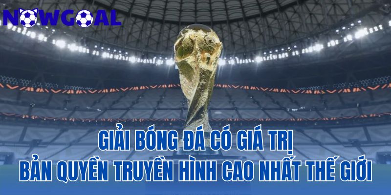 Giải Bóng Đá Có Giá Trị Bản Quyền Truyền Hình Cao Nhất Thế Giới