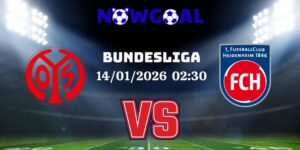 Nhận Định Bóng Đá Mainz Vs Heidenheim Ngày 14/01/2026